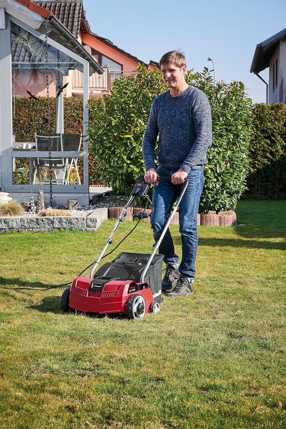 Einhell Verticuteerder/Beluchter 31cm - 49% Korting!