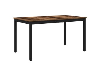 vidaXL Eettafel Oud Hout Bewerkt Hout 140x80cm - 25% Korting