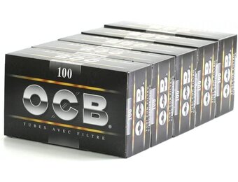 OCB Sigarettenbakjes met Filter - 500 Stuks - Stevig Materiaal