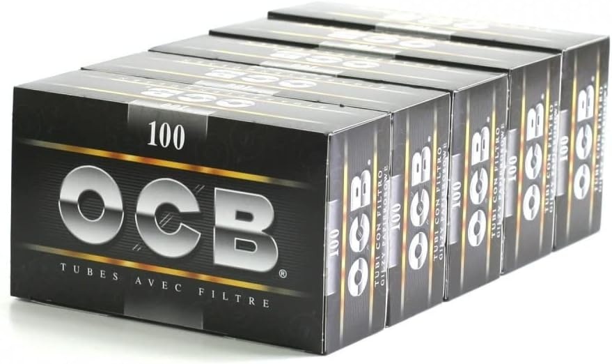 OCB Sigarettenbakjes met Filter - 500 Stuks - Stevig Materiaal