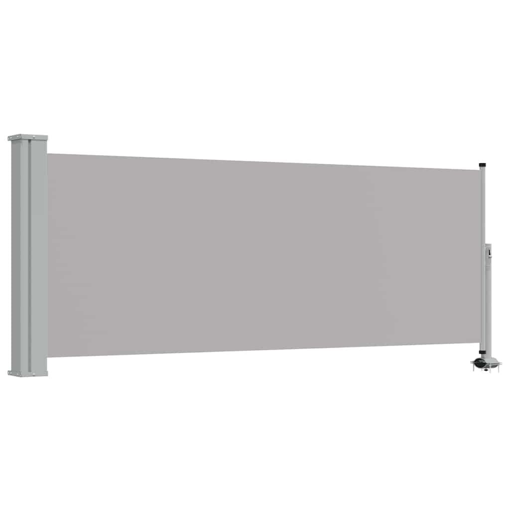 Uittrekbaar Tuinscherm 100x300cm Grijs - 24% Korting!