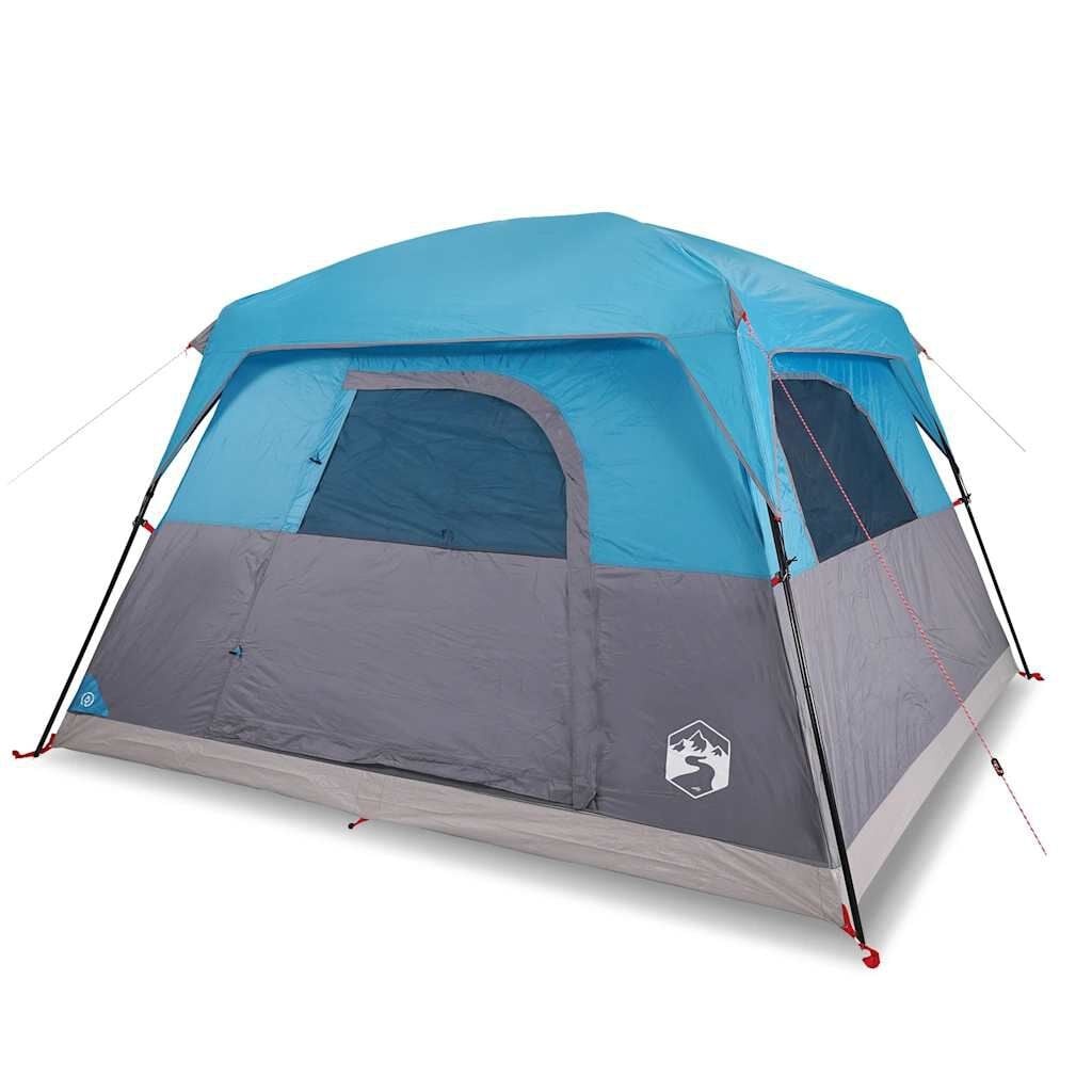 VidaXL 4-Persoons Tent Blauw Waterdicht - 25% Korting