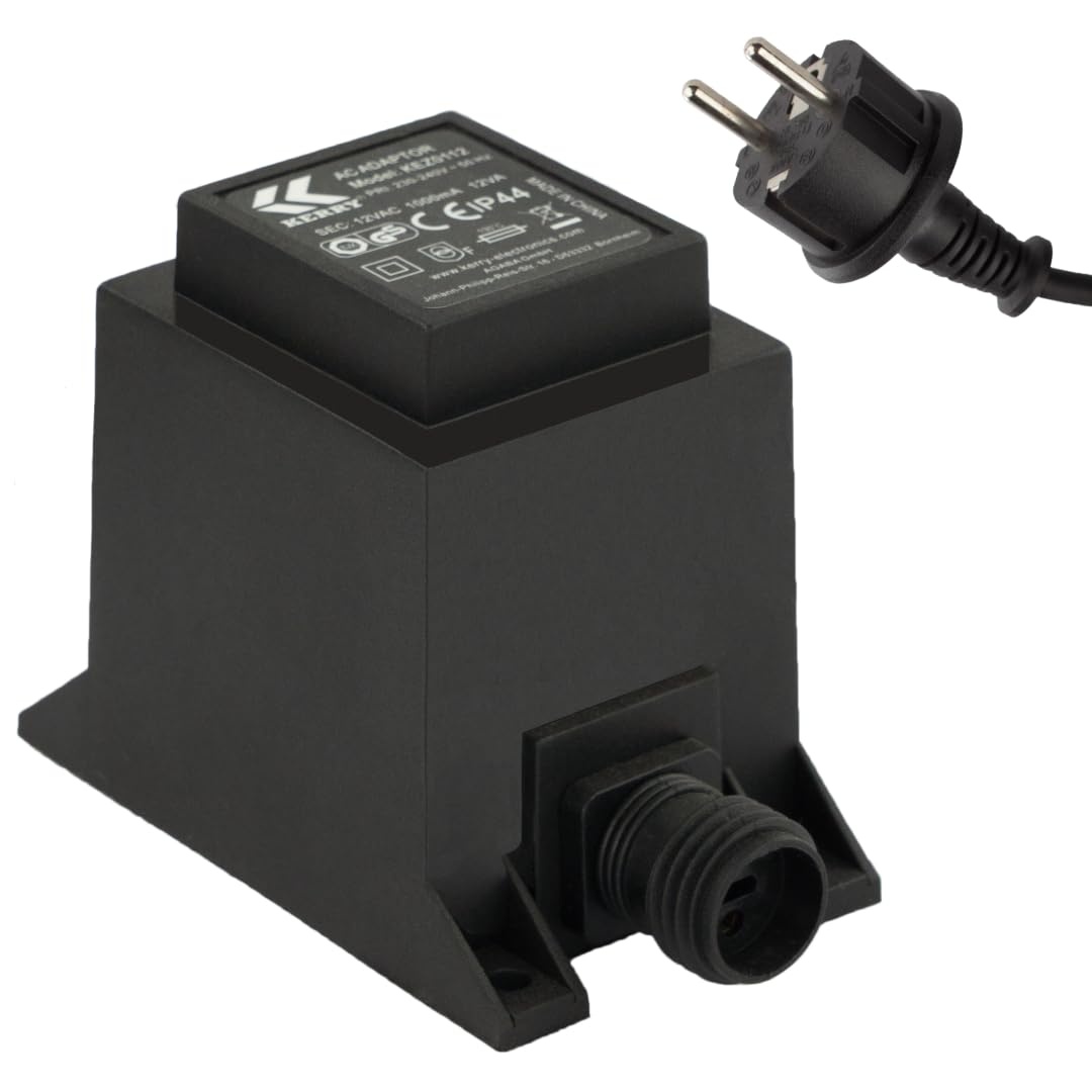 Kerry LED Transformator 12W 12V AC Spatwaterdicht - 23% Korting