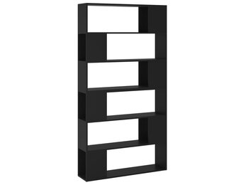 vidaXL Boekenkast/kamerscherm 100x24x188 cm zwart