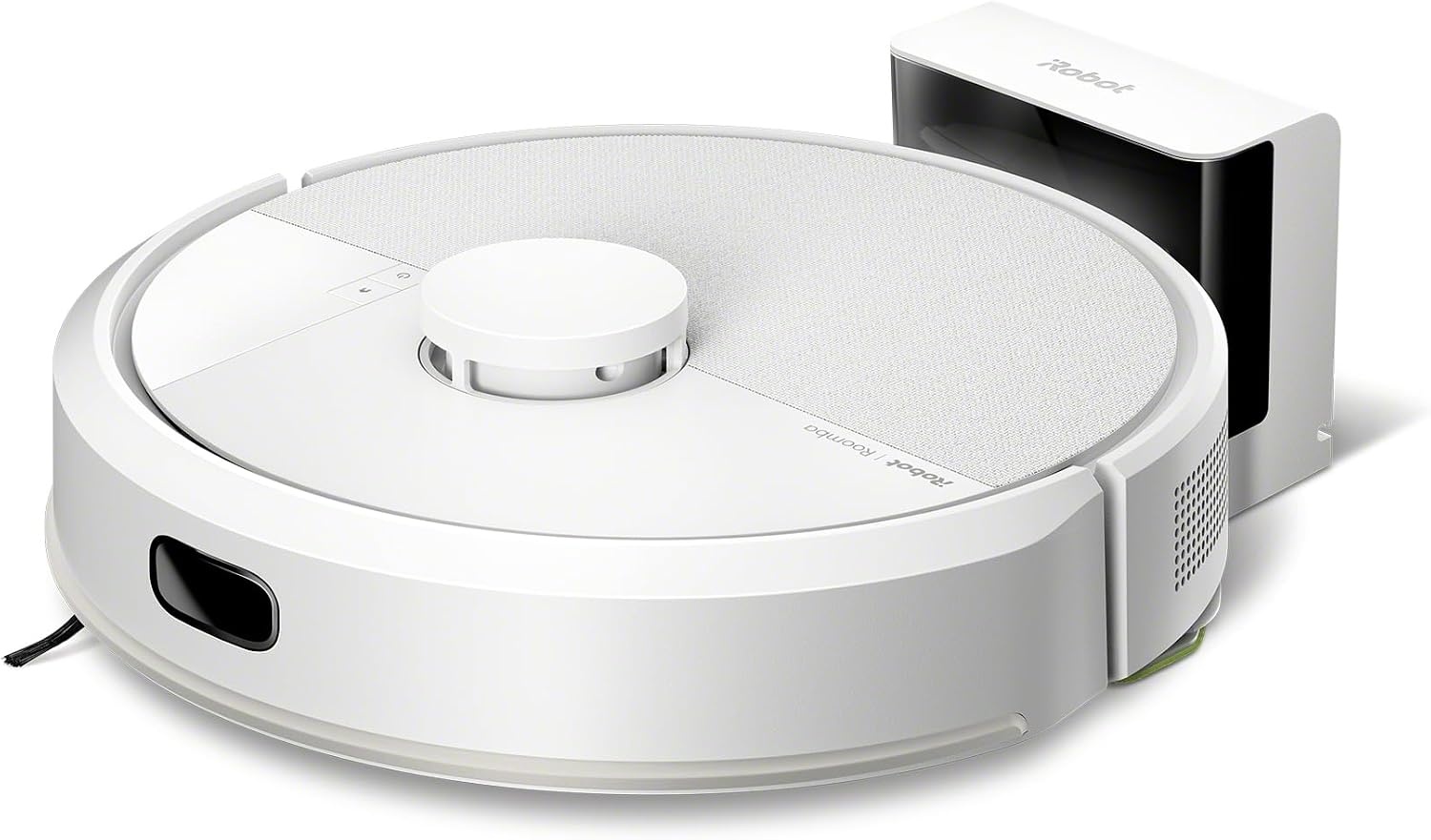 iRobot Roomba® 105 Combo Robotstofzuiger met Dweilfunctie - 7000 Pa Zuigkracht - LiDAR-navigatie - Tapijtdetectie - Schoonmaak- en vermijdzones - 4 Zuigniveaus - Ideaal voor huisdieren - Wit (Y3112)