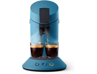 Philips Senseo Original Plus Koffiepadmachine - Koffieboost, Blauw