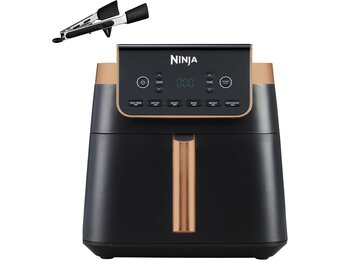 Ninja Airfryer MAX PRO AF180EUCP - 6.2 liter - Zwart/Koper