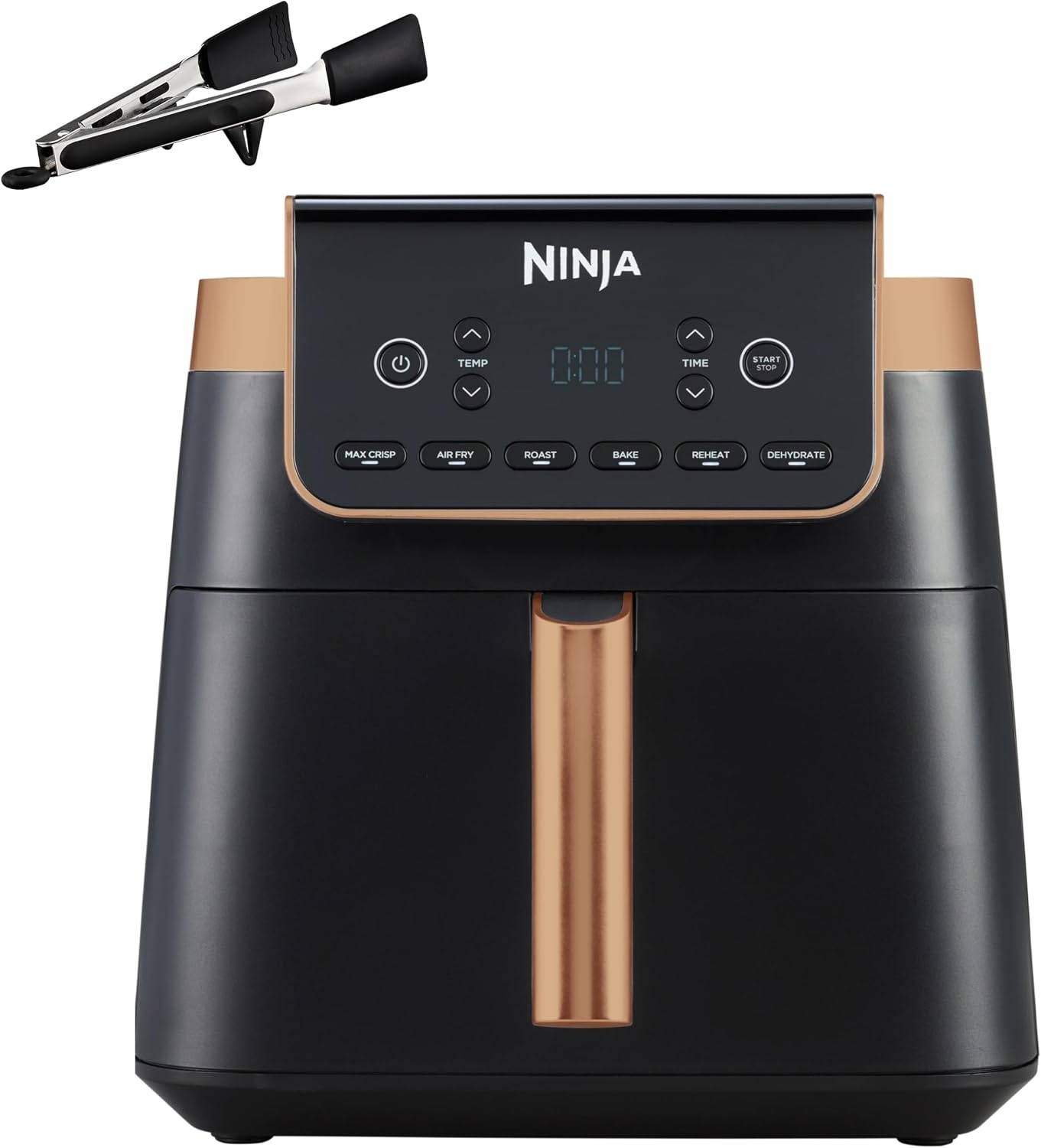 Ninja Airfryer MAX PRO AF180EUCP - 6.2 liter - Zwart/Koper