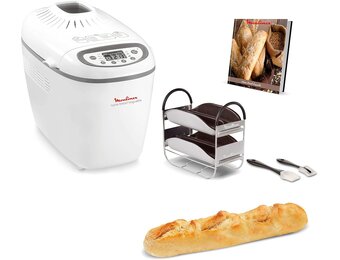 Moulinex OW6101 Broodbakmachine - 1.5 kg - 16 Programma's - Wit