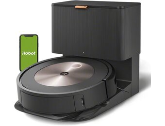 iRobot Roomba j7 (j7556) Robotstofzuiger - Herkent en vermijdt objecten zoals oplaadkabels en sokken - Automatisch legen - Smart Mapping - Werkt met Spraakassistent (Alexa) - Ideaal voor dierenharen