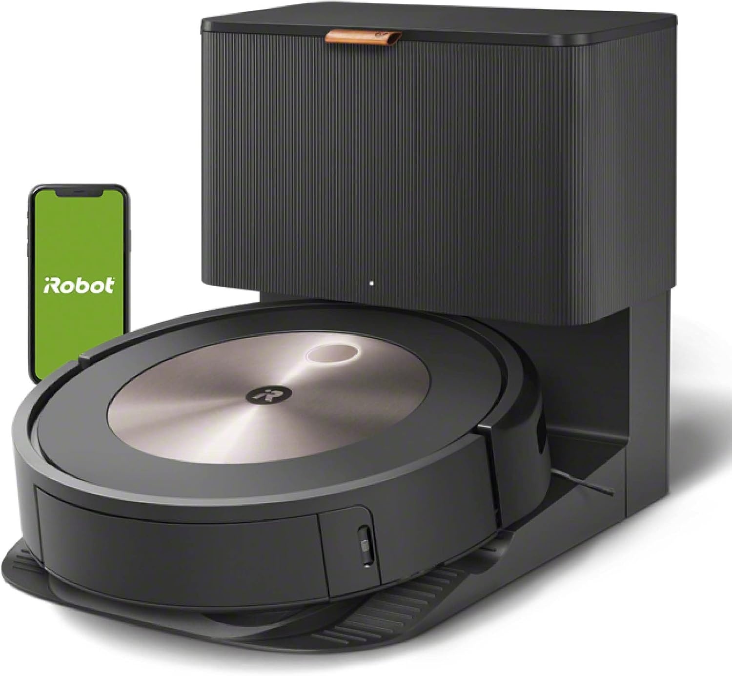 iRobot Roomba j7 (j7556) Robotstofzuiger - Herkent en vermijdt objecten zoals oplaadkabels en sokken - Automatisch legen - Smart Mapping - Werkt met Spraakassistent (Alexa) - Ideaal voor dierenharen