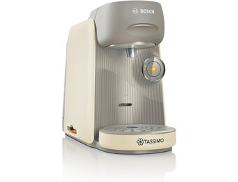 Bosch Tassimo finesse TAS167P capsulemachine, 70 dranken, intensievere koffie op de kop, automatische uitschakeling, perfect gedoseerd, ruimtebesparend, 1400 W, crema