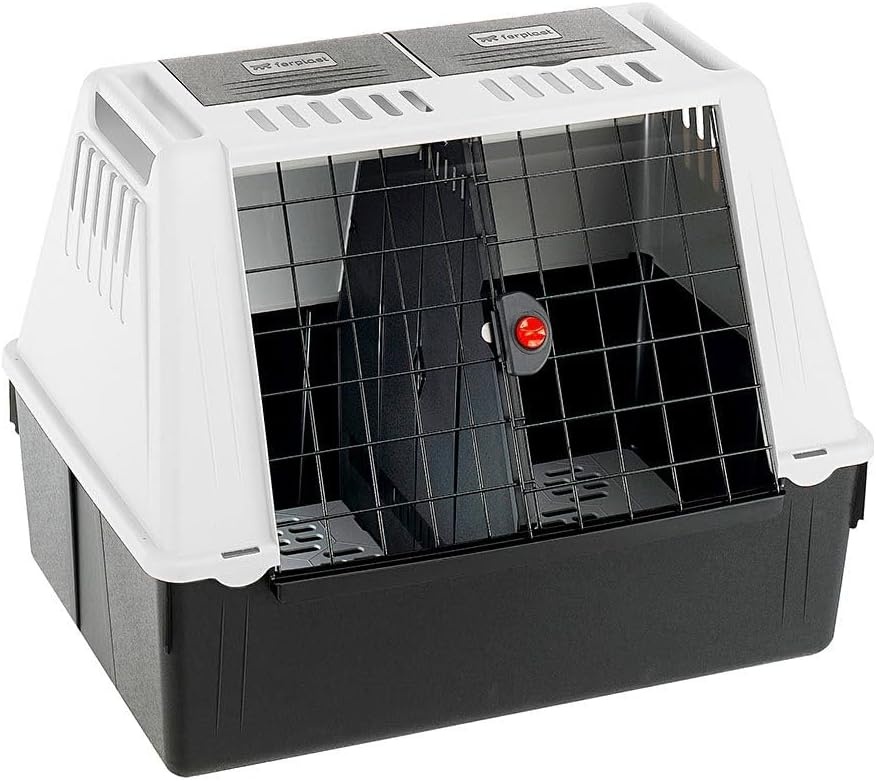 Ferplast Hondendrager ATLAS CAR 80, Ventilatieroosters, Opbergvakken, Afvoermat - Maat s