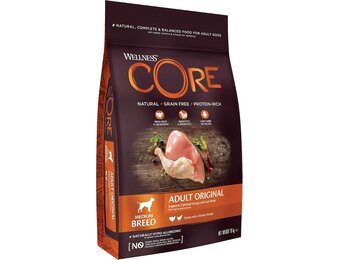Wellness CORE Original 10 kg, Kip & Kalkoen – Droog Hondenvoer - Maat 10kg