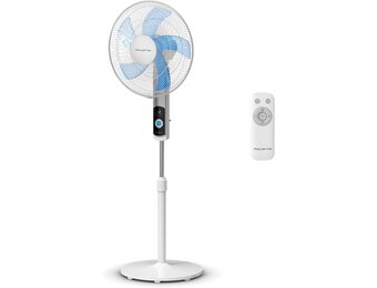 Rowenta Turbo Silence VU5650F0 Statiefventilator - Wit - 12 Snelheden