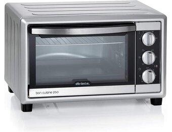Elektrische Oven 25L, 1500W, 6 standen - Zilver - 48% Korting!