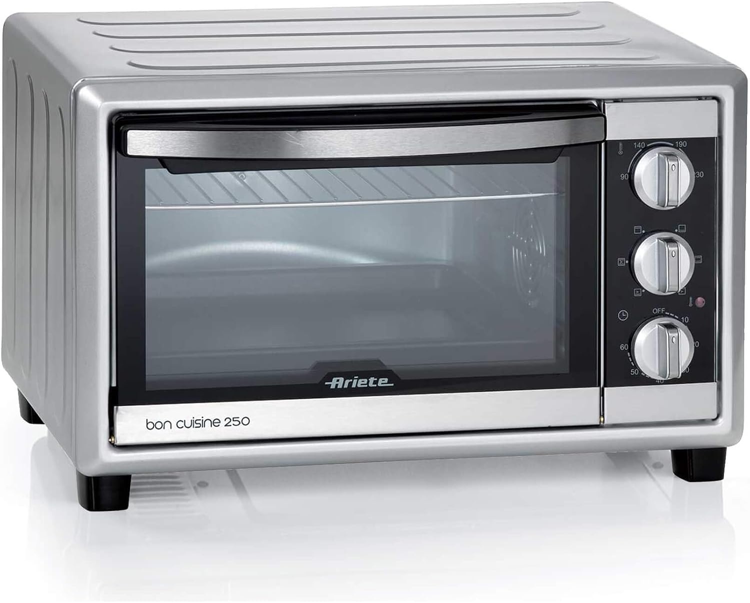Elektrische Oven 25L, 1500W, 6 standen - Zilver - 48% Korting!