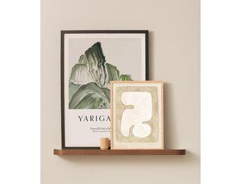Zwevende Wandplank Walnootfineer - 24% Korting