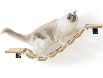 Kattenbrug aan de muur gemonteerd - 32,5 cm breed - 24% korting