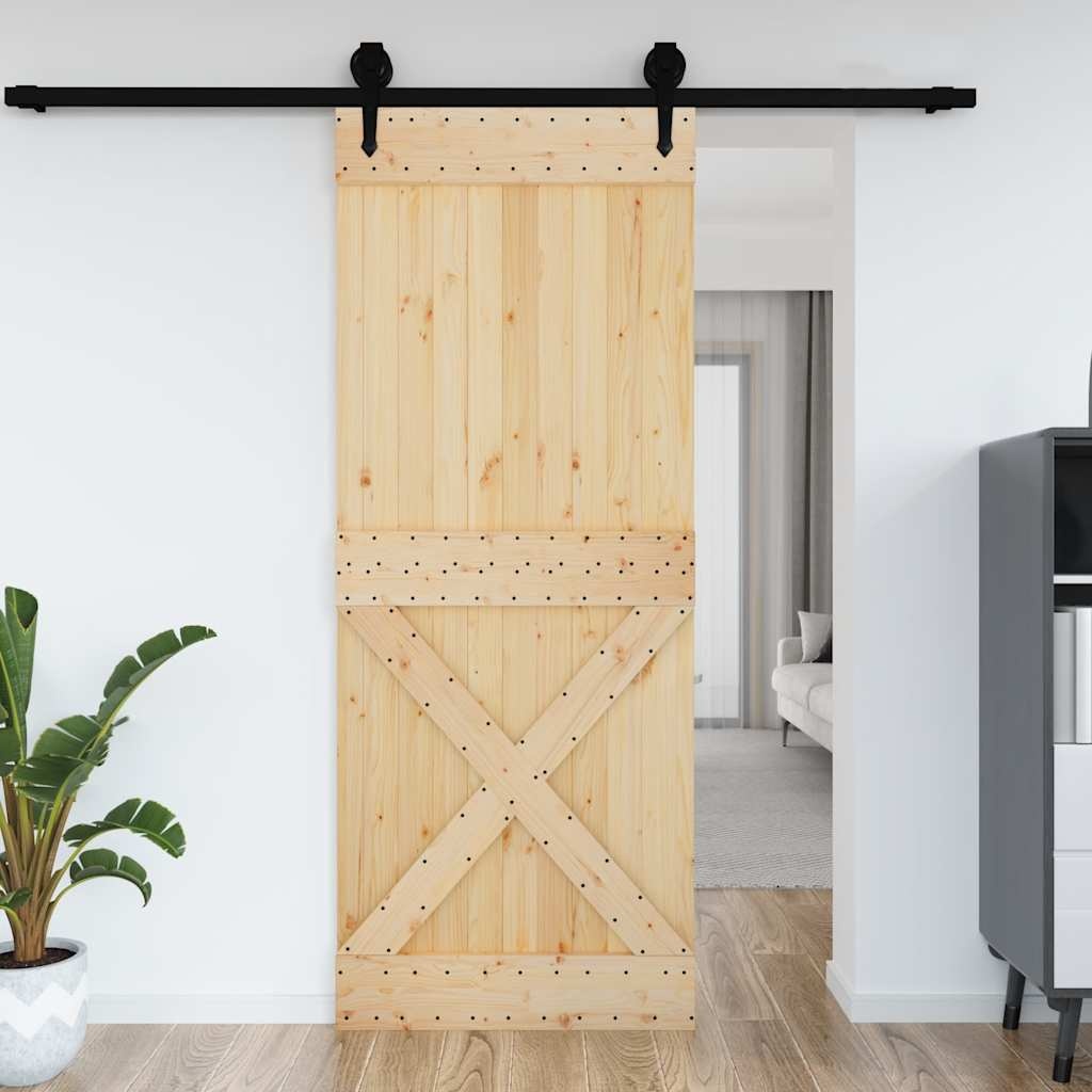 Massief Grenenhouten Deur NARVIK 90x210 cm - 25% Korting!