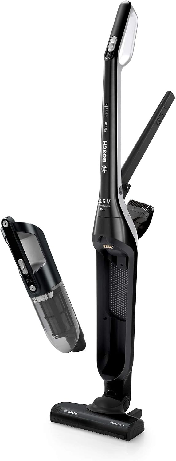 Snoerloze Steelstofzuiger met Kruimeldief - 21,6V - Zwart - 59% Korting