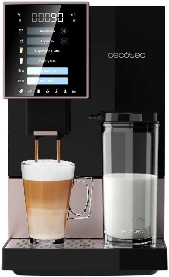 Volautomatische Espressomachine 19 Bar Black Rose - 50% Korting