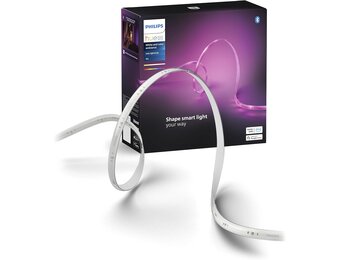Philips Hue Solo LightStrip, LED-strip, slimme binnenverlichting, 3 meter - Maat 3 meter