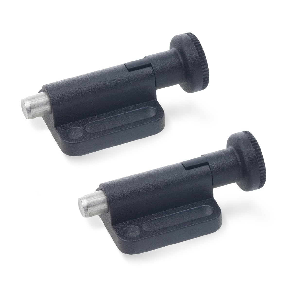 Ganter Normelemente Borgpen GN 417-5-C met knop, 5 mm, 2 stuks