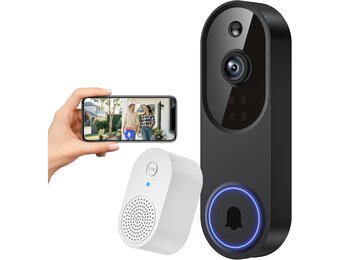 1080P WiFi Video Deurbel Camera Draadloos met Ontvanger