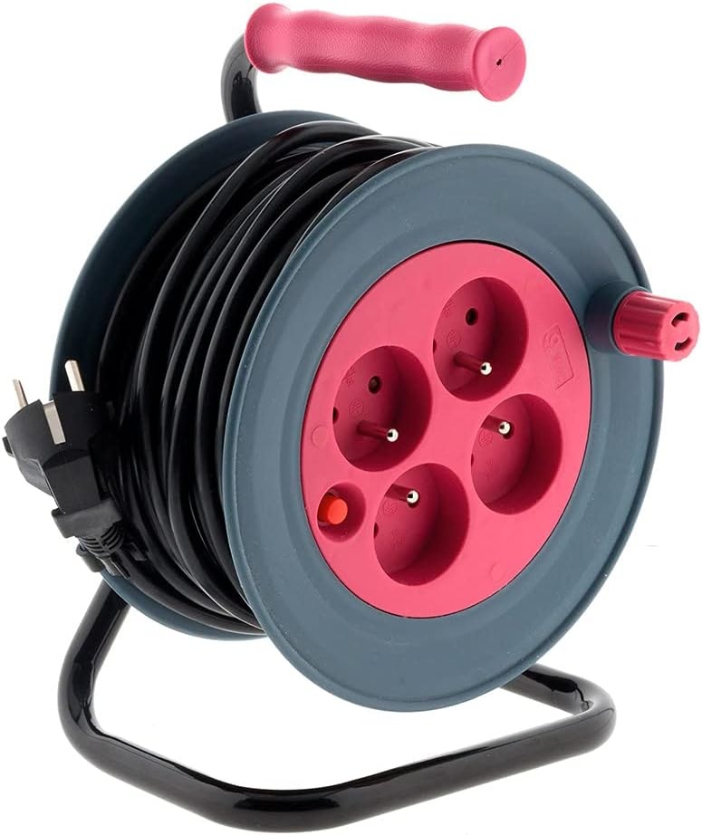 Zenitech - E27 fitting messing staal met dubbele ring en aardaansluiting