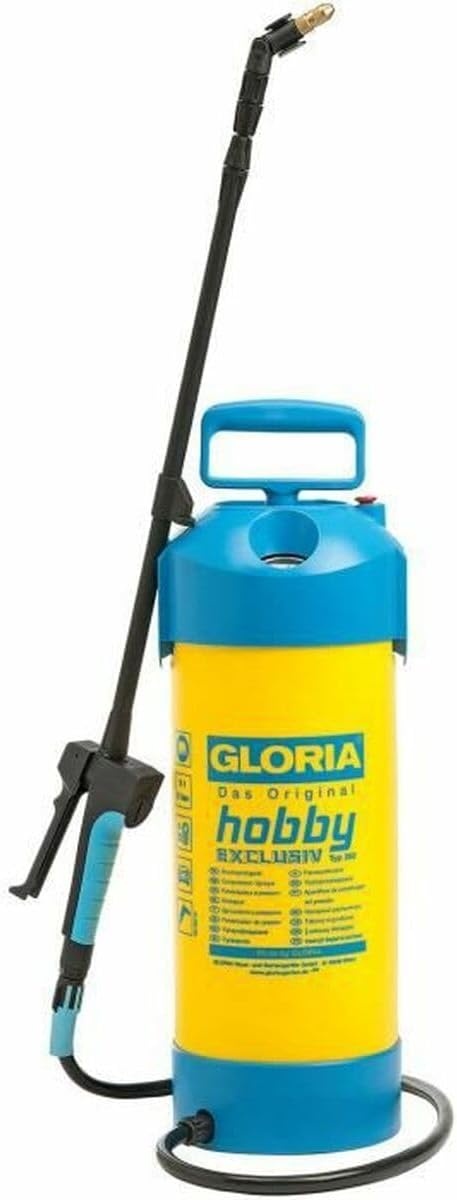 GLORIA Drukspuit hobby exclusiv 5L | Premium Tuinspuit met Manometer