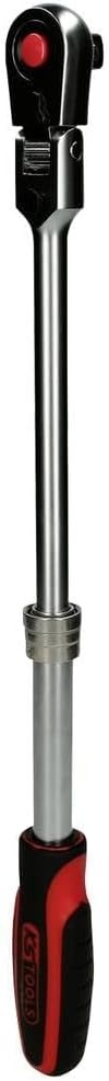 KS Tools SlimPOWER Telescoop Ratel 1/2 inch, 294-432 mm, Rood