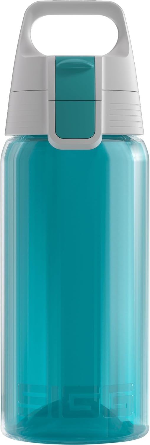 Sigg Viva ONE Aqua, sport drinkfles, 0,5 l, polypropyleen, BPA-vrij, turquoise, blauw, 0,5 liter