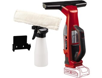 Einhell Accu-Ruitenwasser BRILLIANTO - 28 cm - Rood - Exclusief Accu en Lader