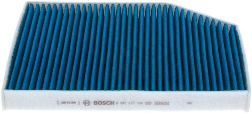 Bosch A8580 - interieurfilter Filter + pro antibacterieel, effectief tegen stinkende gassen, virussen, schimmel, fijnstof en allergenen