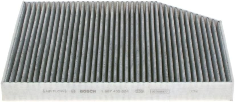 Bosch A8580 - interieurfilter Filter + pro antibacterieel, effectief tegen stinkende gassen, virussen, schimmel, fijnstof en allergenen