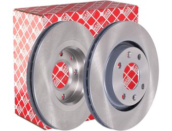 febi bilstein Remschijfset voorzijde - 266 mm - 2 stuks