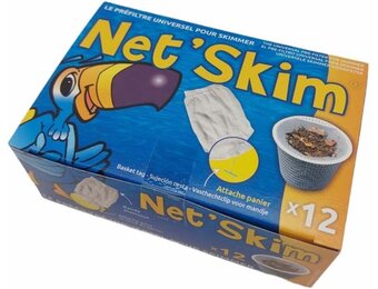 Net Skim Voorfilter voor Skimmer - 12 Stuks - Wit