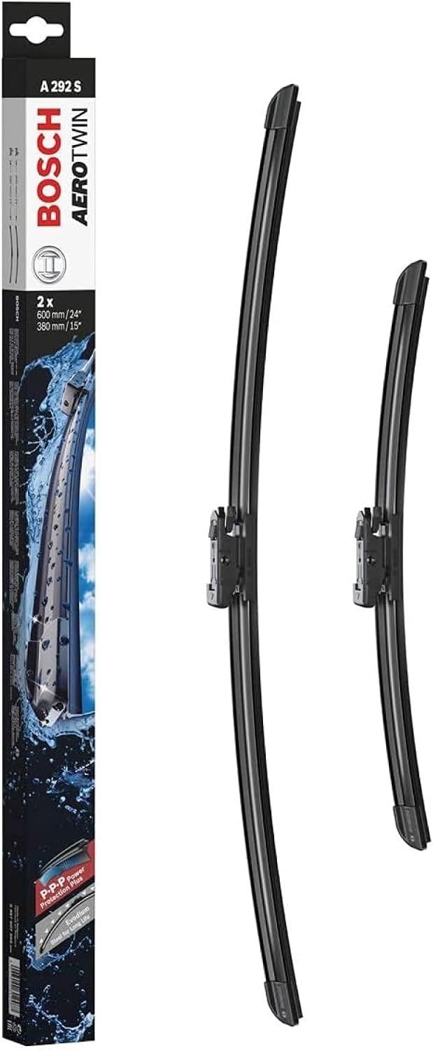 Bosch Automotive 3 397 007 292 Aerotwin A292S, ruitenwissers, lengte: 600 mm/380 mm, set voor voorruit,Zwart.