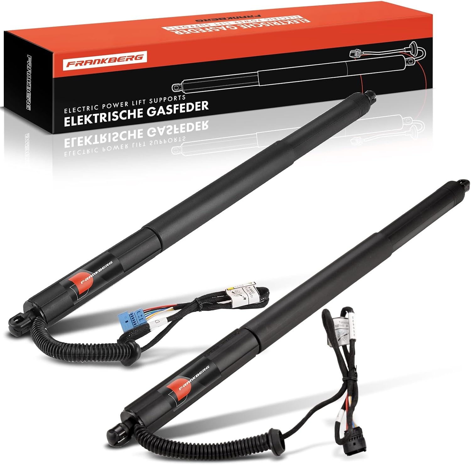 Frankberg 2 x elektrische gasveer gasveer achterklep links rechts compatibel met X3 F25 sDrive18 sDrive20 sDrive28 xDrive20 xDrive28 xDrive30 xDrive35 SUV 2010-2015 Vervanging # 51247232003