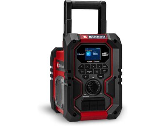 Einhell Accu Bouwradio TE-CR 18 Li DAB+/FM/BT - Rood - Solo
