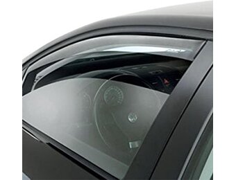 Farad winddeflectors voor Dacia Sandero 5-deurs 2013-heden, set van 2, grijs