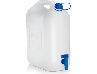 hünersdorff Eco Waterkan met Kraan 22 liter - Blauw