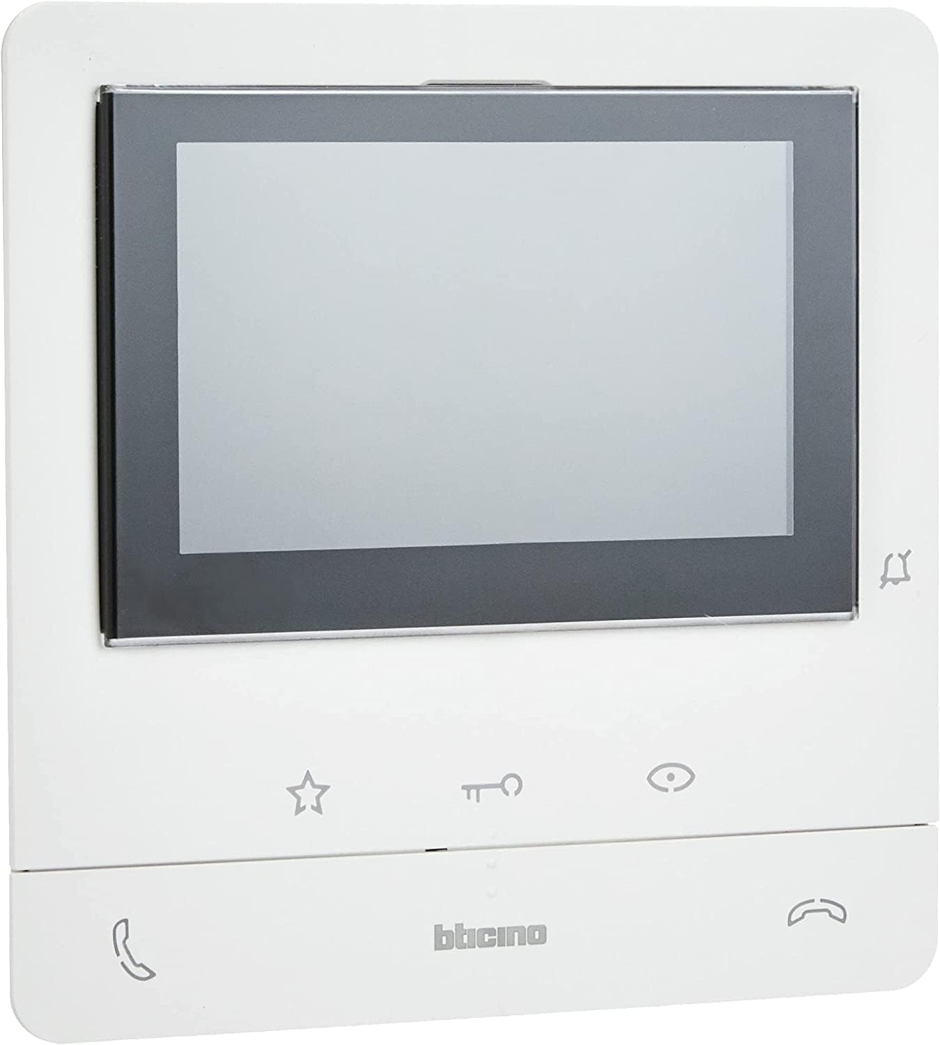 Bticino Classe100 V16B Hands-free Video Deurintercom 5 inch - Wit