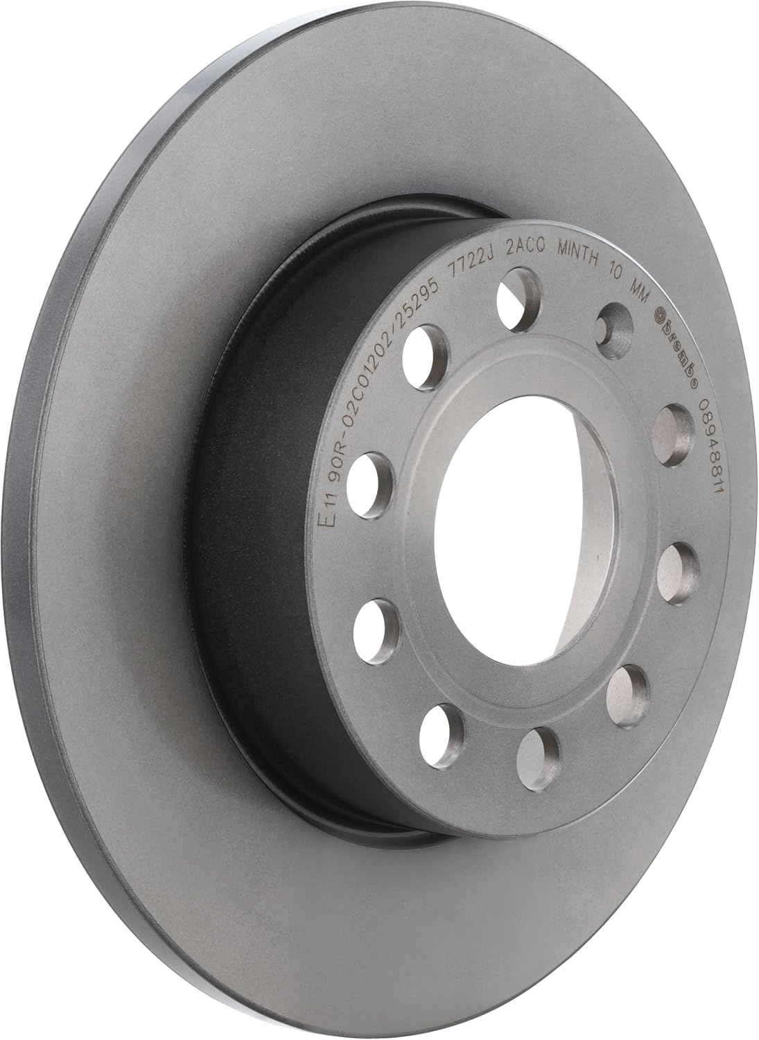 Brembo 08.9488.11 Achterremschijf met uv-lak, aantal 2