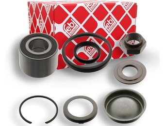 febi bilstein Wiellagerset 47344 - 25x52x37 mm - Achteras