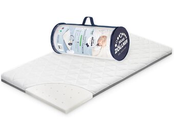 Julius Zöllner Reisbedmatras - Travelsoft Premium, Gemaakt in Duitsland, OEKO-TEX Standaard 100, Maat: 60/120 cm
