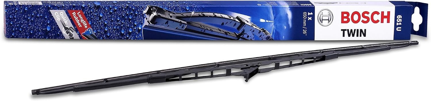 Bosch ruitenwisserblad Twin 651U, lengte: 650 mm - enkele ruitenwisserbladen vooraan