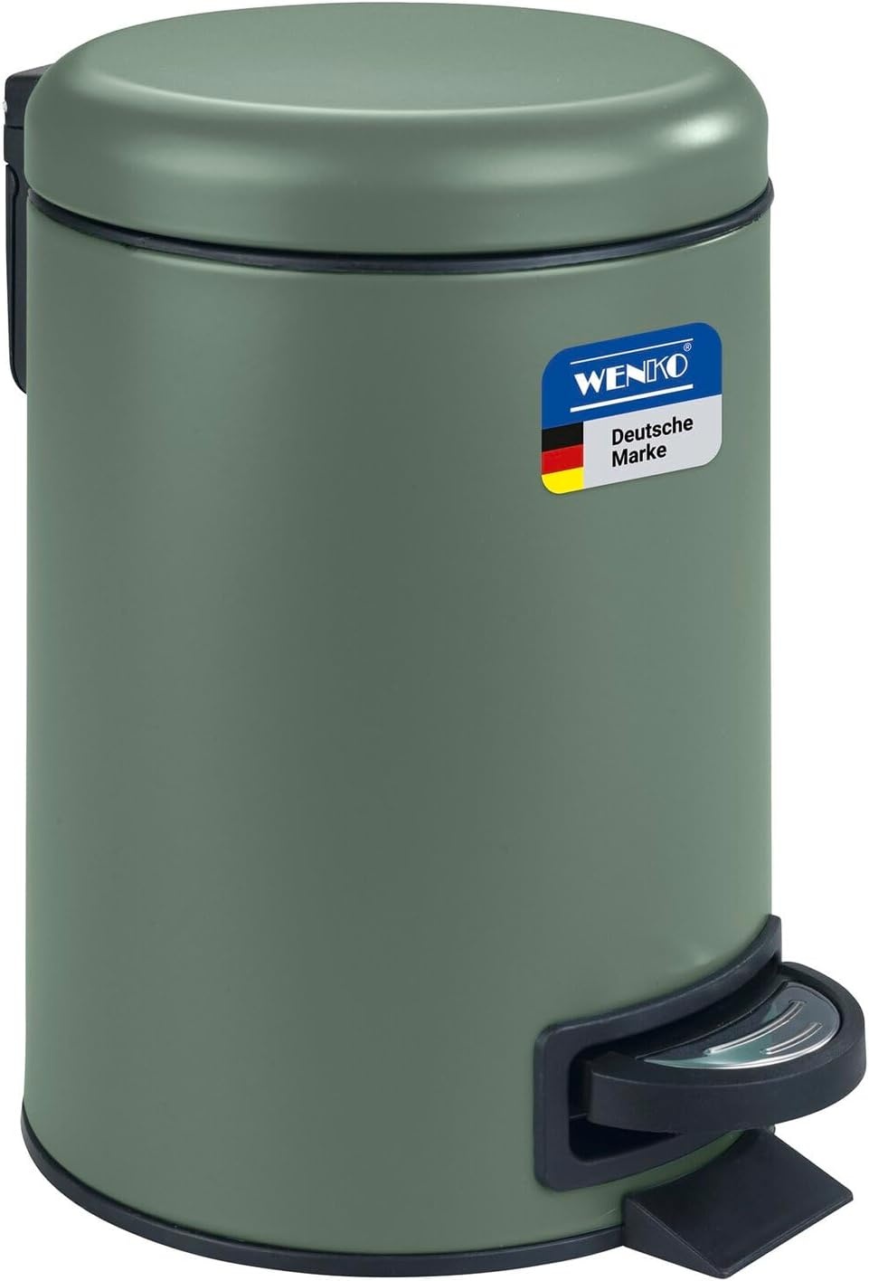WENKO Leman Groen, cosmetica-pedaalemmer, 3 liter