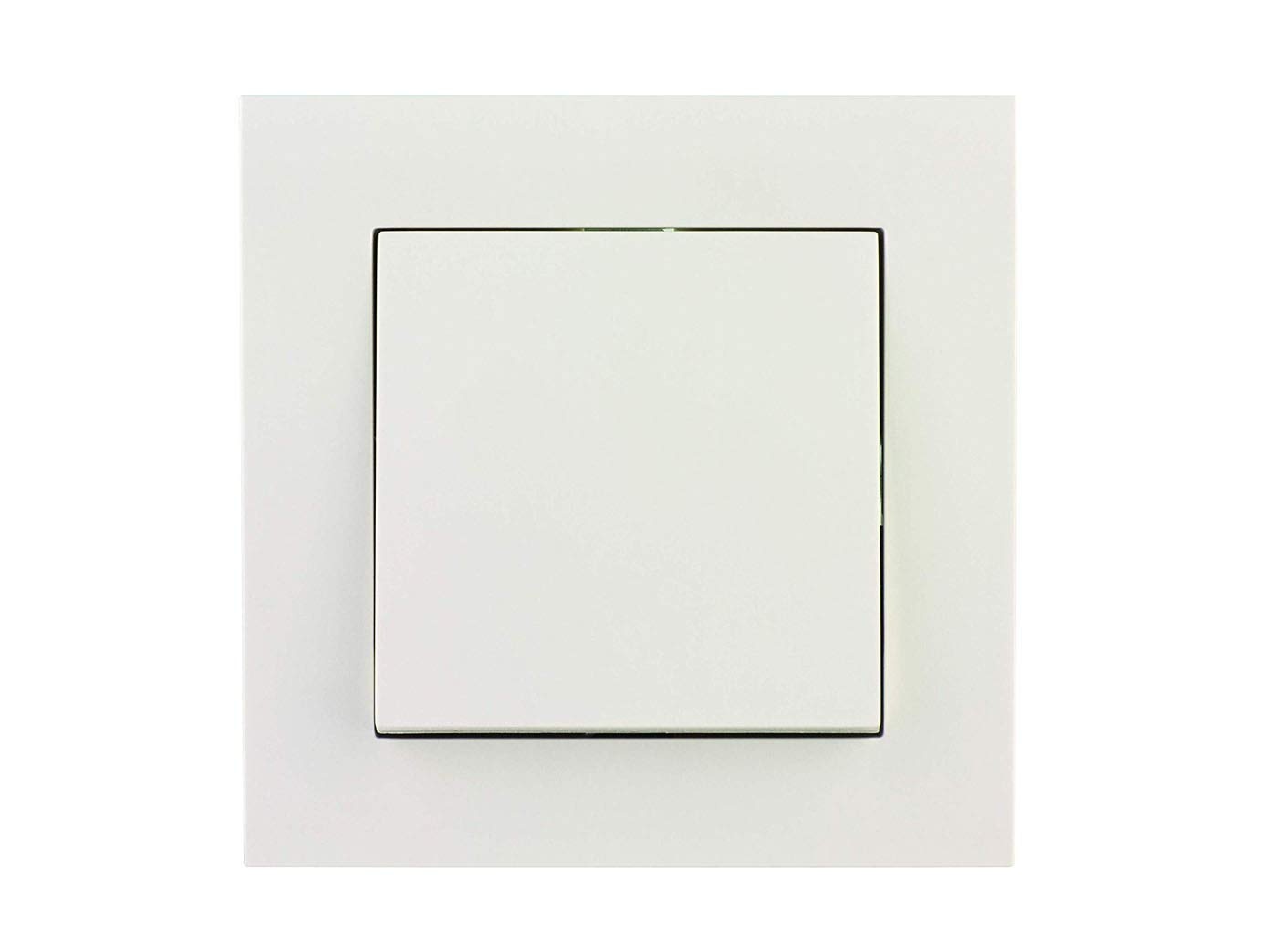 REV Link2Home WLAN Aan/Uit-schakelaar met frame, wit, 85x85x54 mm